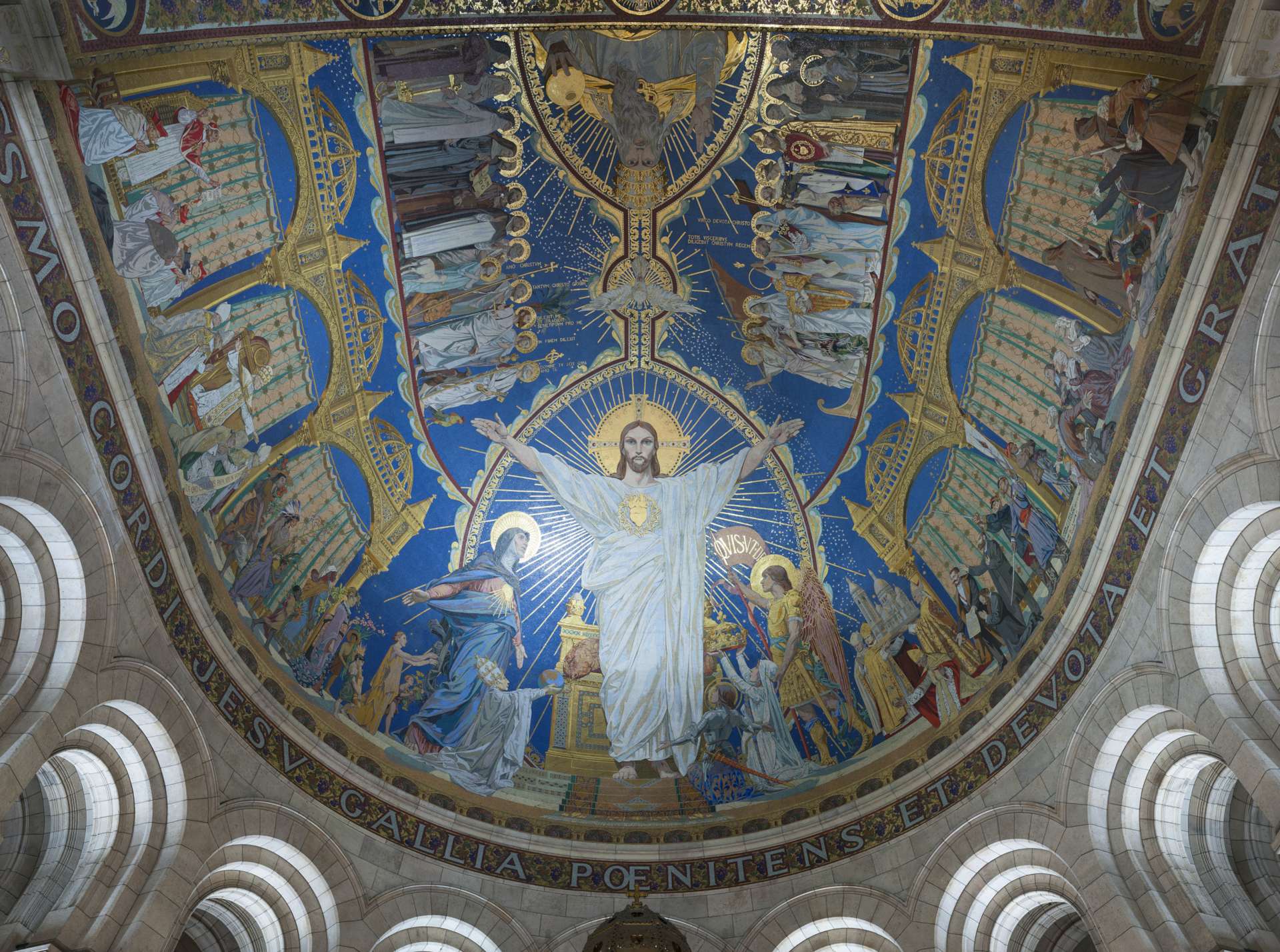 Mosaïque du Sacré-Coeur