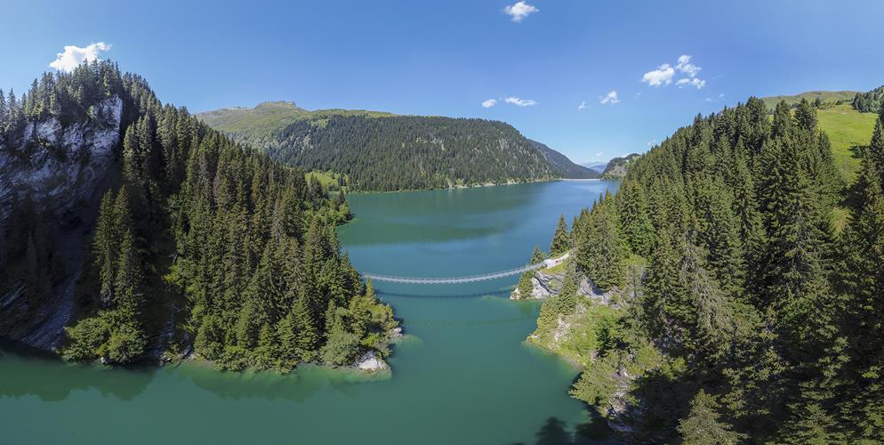 Drone 360 : Lac de St-Guerin - Lac des Fées