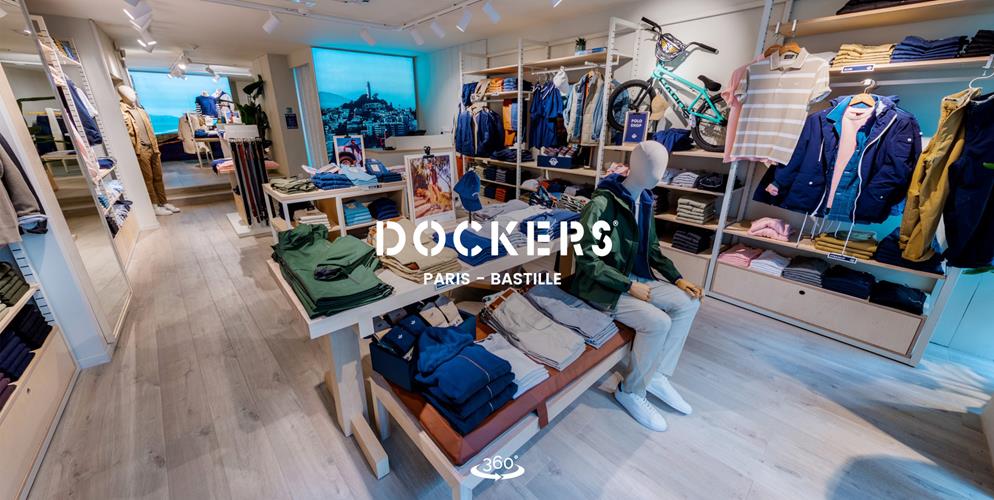 Ouverture flagship Dockers Bastille