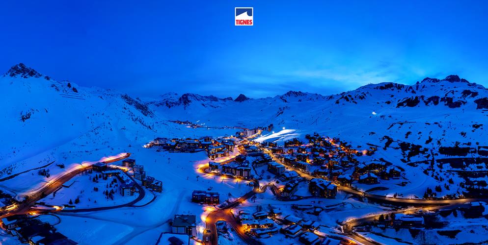 Les stations de ski de la Tarentaise à 360°