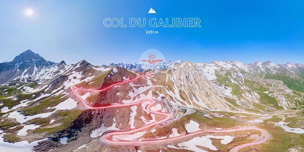 Étape du Tour 2026 : revivez deux cols mythiques de Savoie en photos 360° drone
