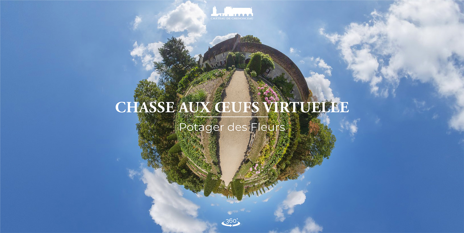 Chasse aux œufs interactive à Chenonceau