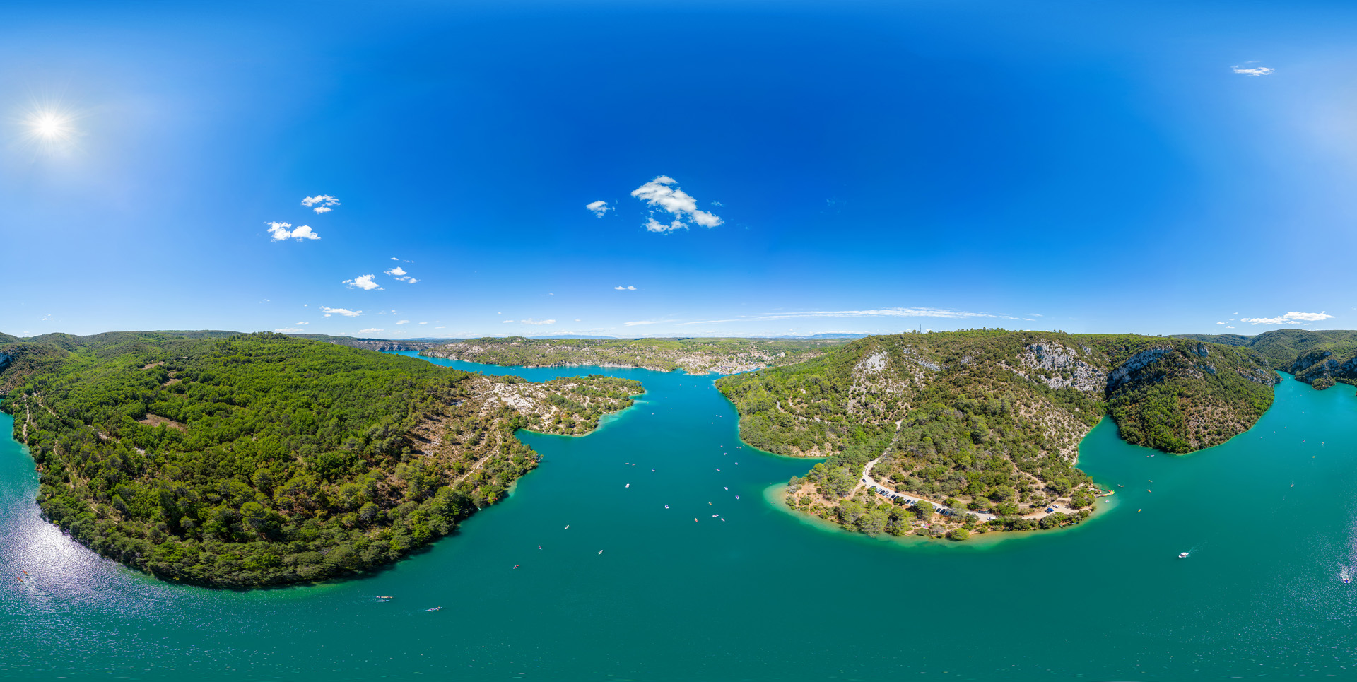 Drone 360 : Le lac d'Esparron & les Gorges du Verdon