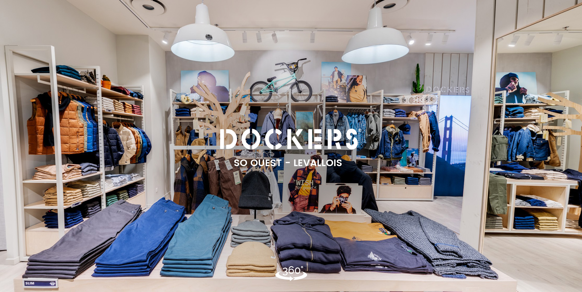 Ouverture boutique Dockers